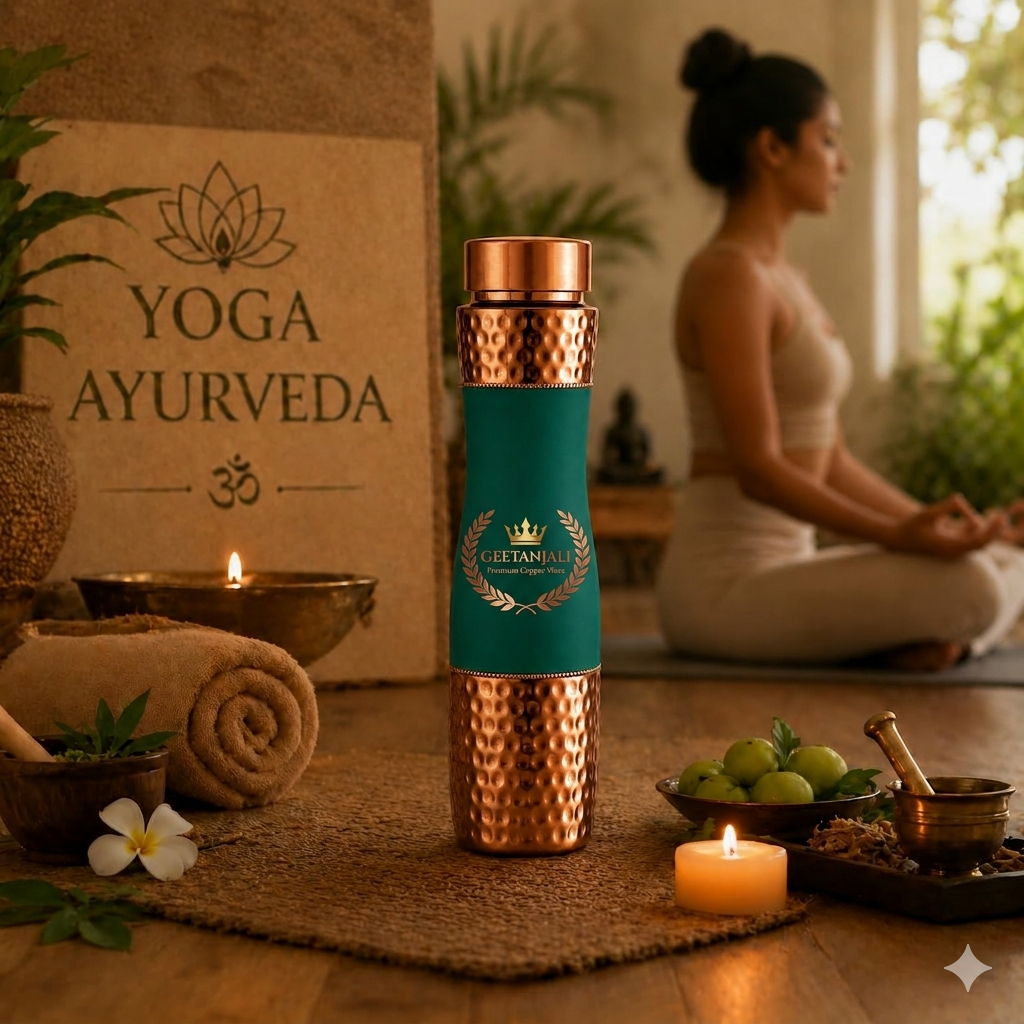 Copper Bottle Manufacturer Supplier Wholesaler and Exporter from Mumbai India