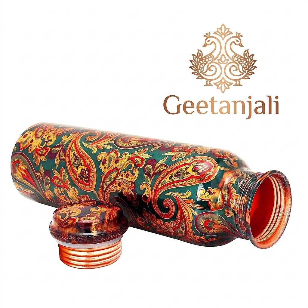 Copper Bottle Manufacturer Supplier Wholesaler and Exporter from Mumbai India