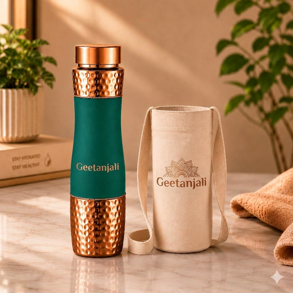 Copper Bottle Manufacturer Supplier Wholesaler and Exporter from Mumbai India