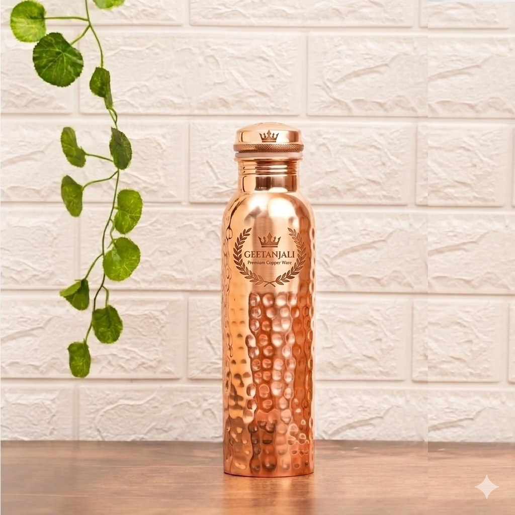 Copper Bottle Manufacturer Supplier Wholesaler and Exporter from Mumbai India